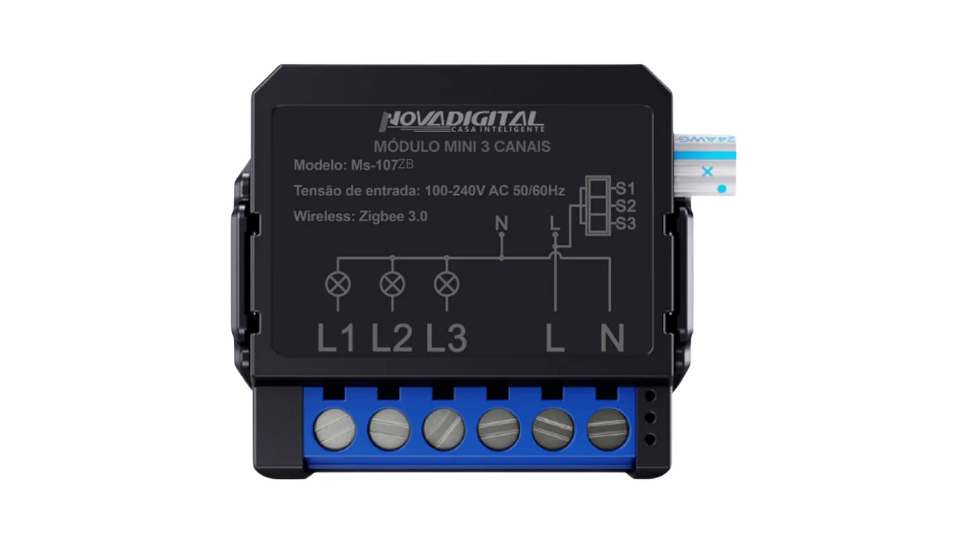 Módulo MINI Zigbee 3 Canal da Nova Digital