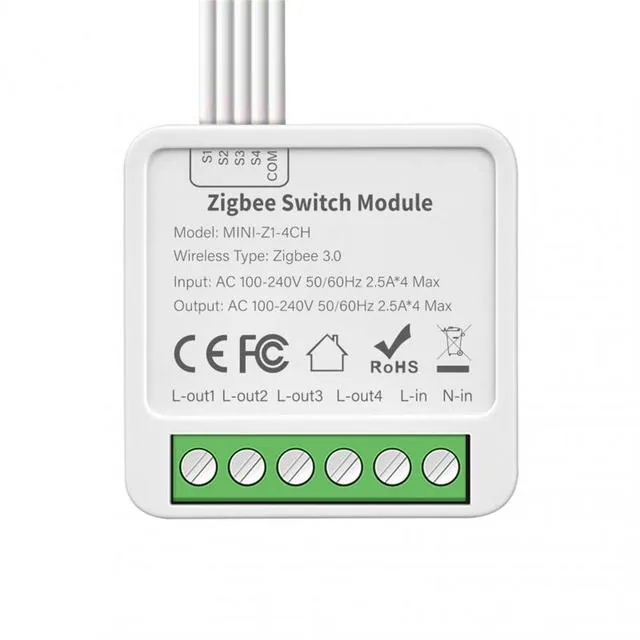 Mini relé zigbee | Aubess