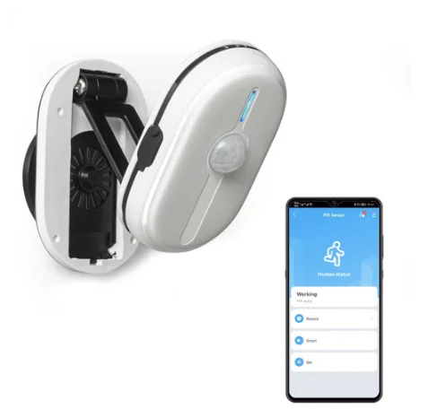 Sensor de movimento zigbee com bateria recarregável