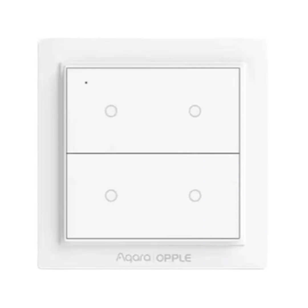 Botão de cena de 4 teclas e 12 comandos WXCJKG12LM Opple Zigbee da Aqara